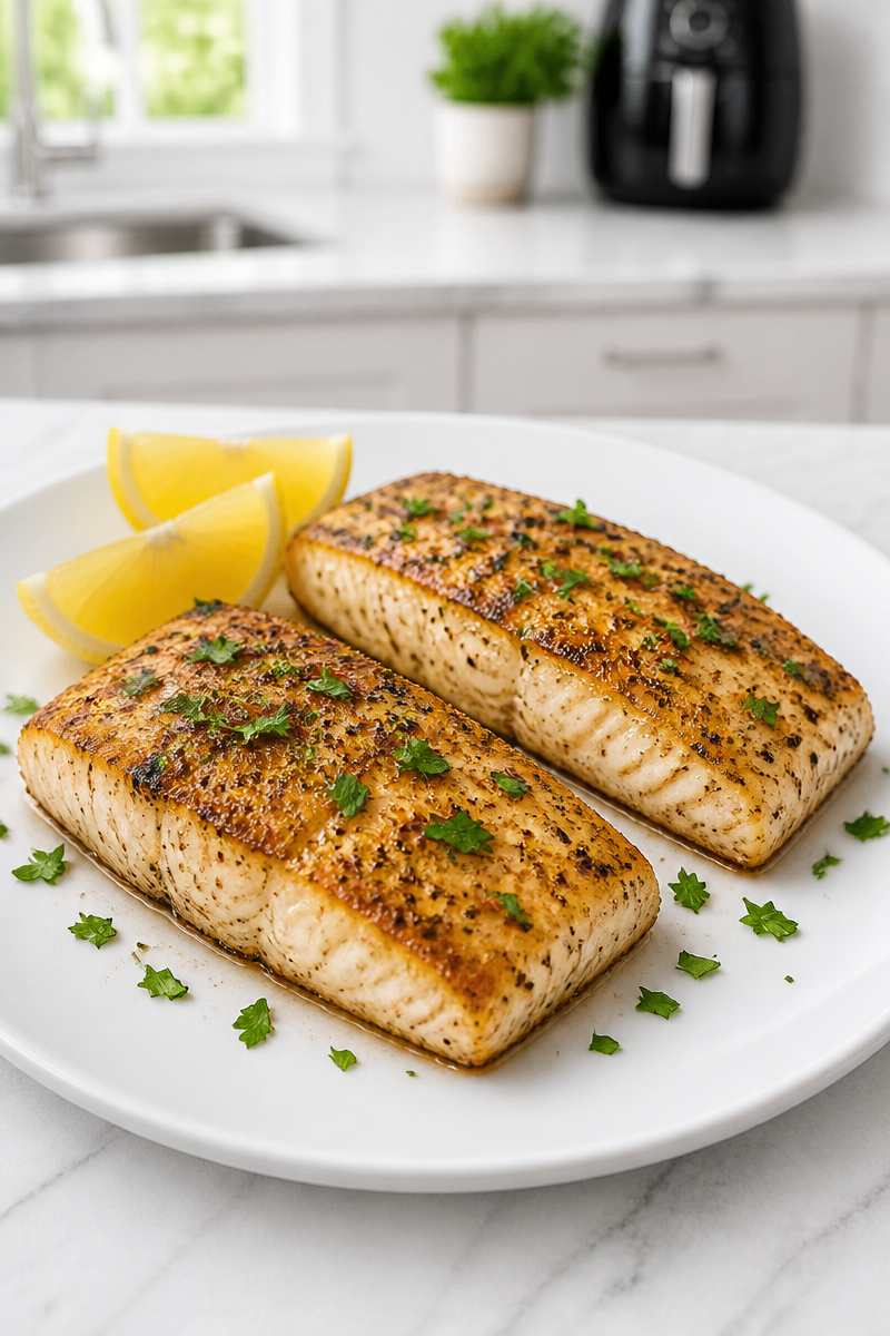 Air Fryer Garlic Butter Mahi Mahi Filet