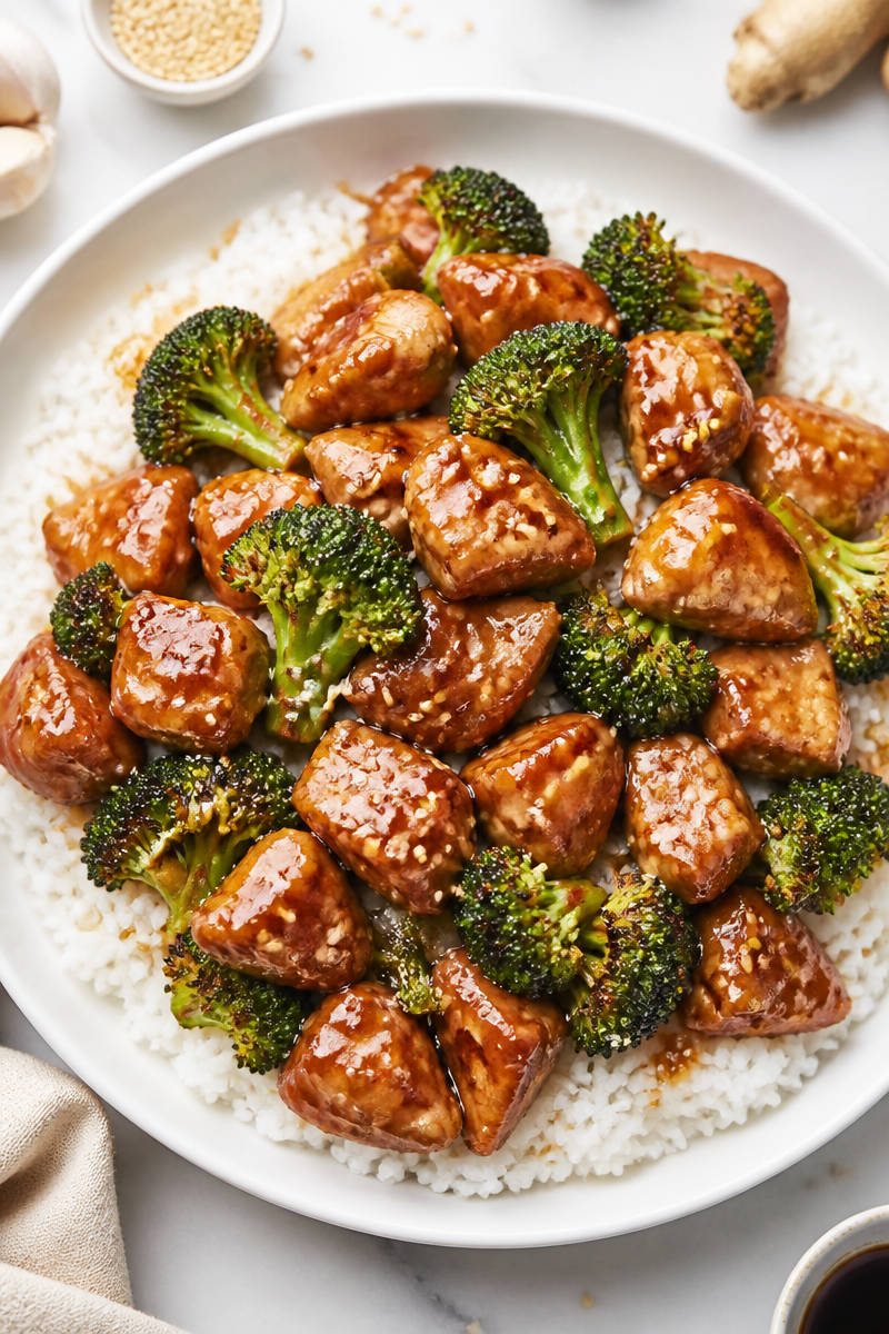 Sheet Pan Teriyaki Chicken and Broccoli 6 Sheet Pan Teriyaki Chicken and Broccoli
