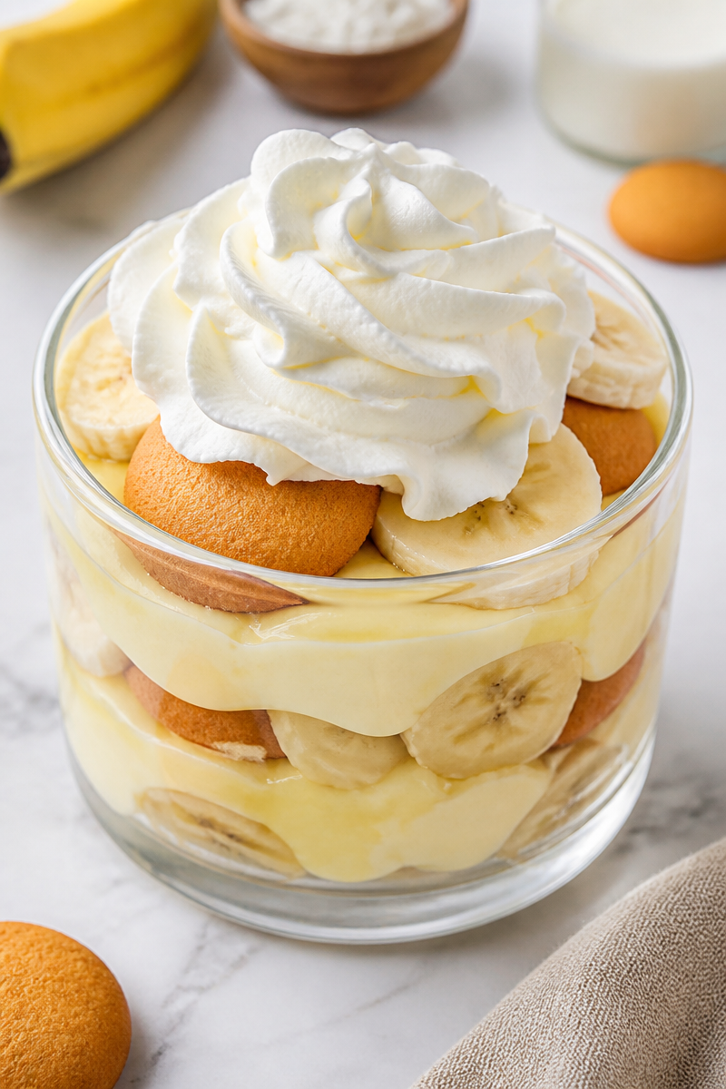 Southern Banana Pudding Dessert Cup 6 Southern Banana Pudding Dessert Cup