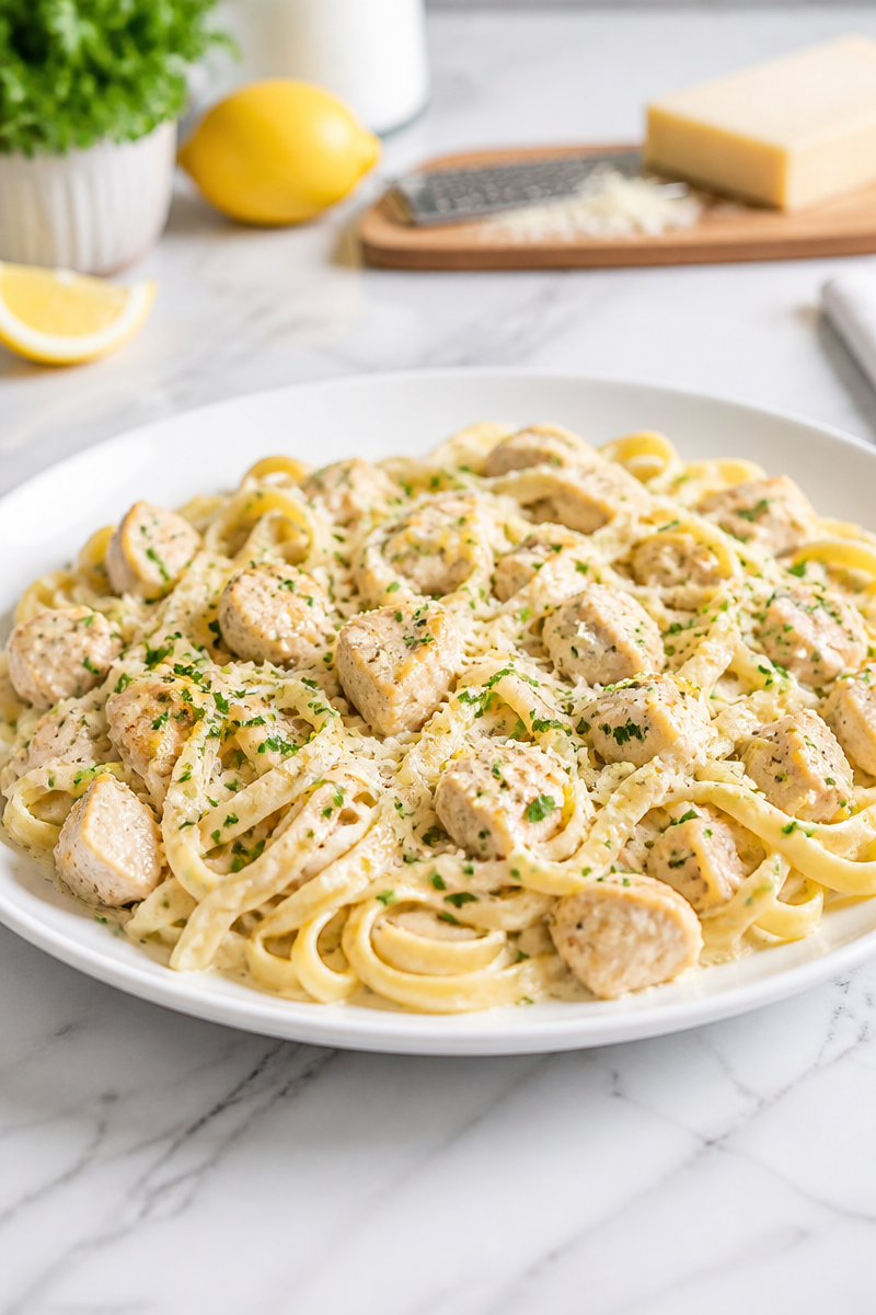 One-Pot Creamy Lemon Parmesan Chicken Pasta 5 One-Pot Creamy Lemon Parmesan Chicken Pasta