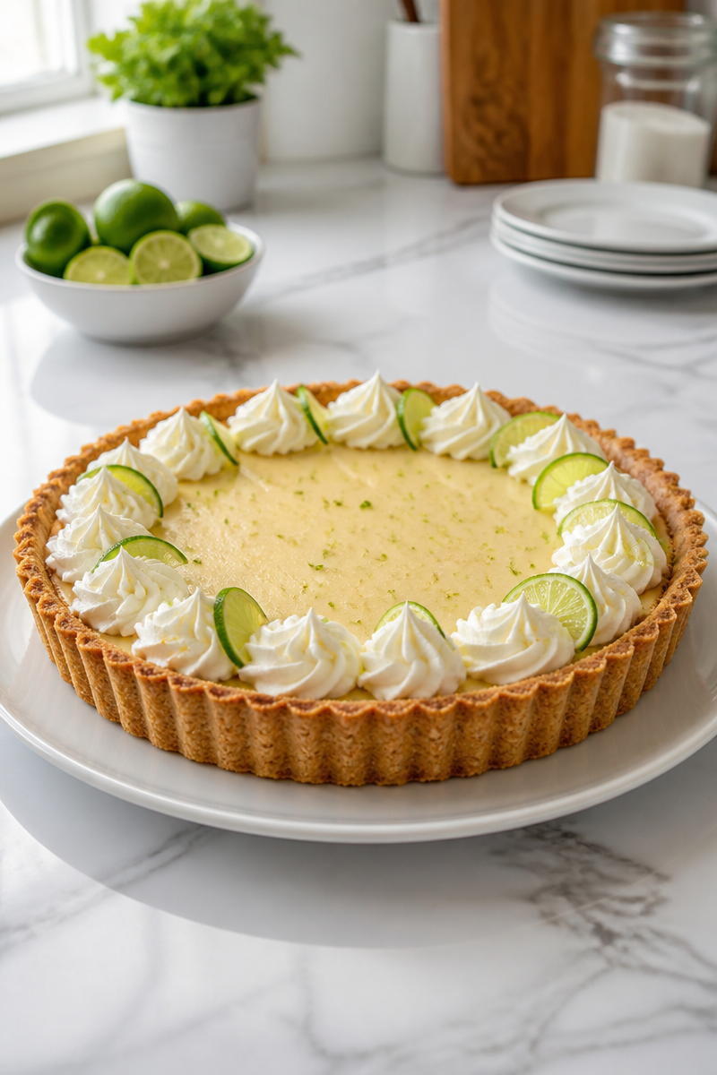 Classic Southern Key Lime Tart