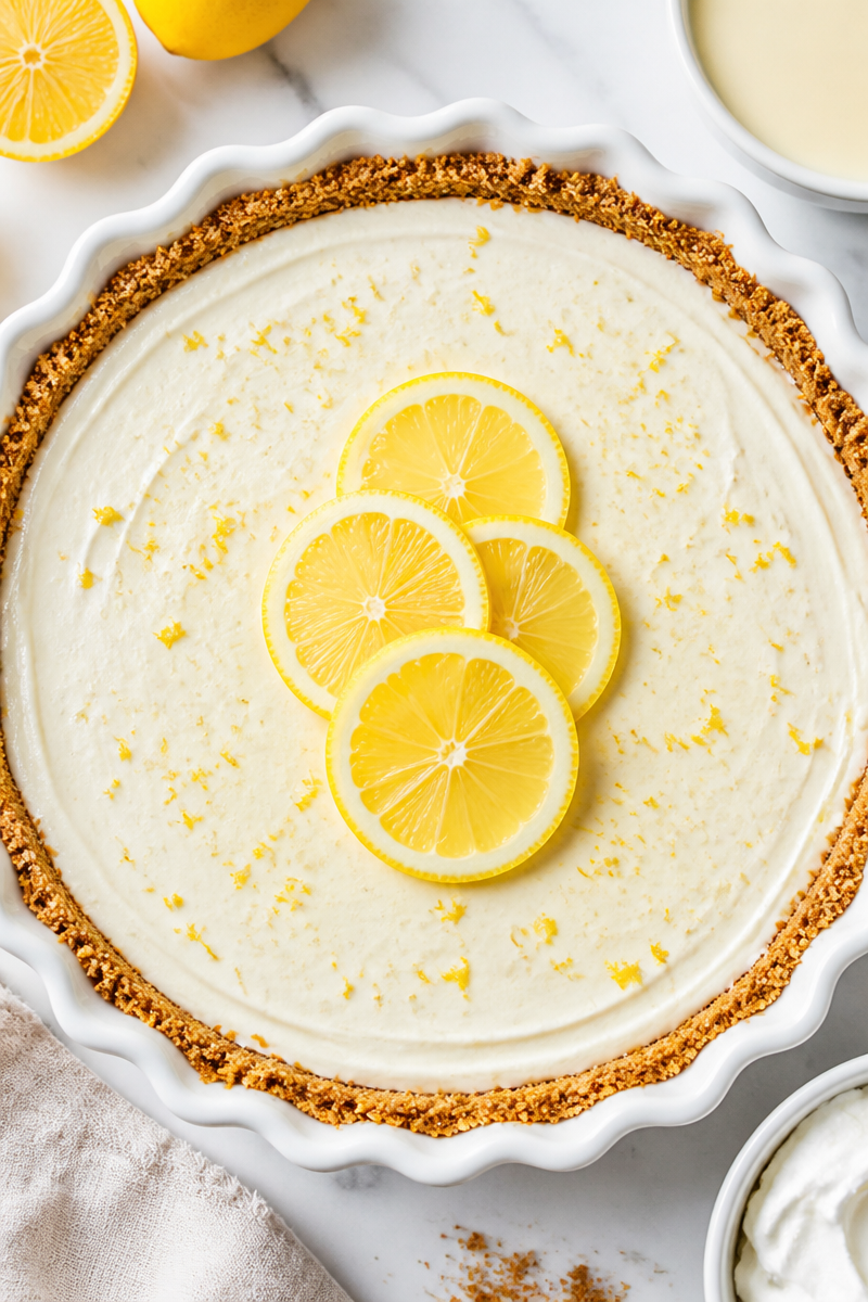 Easy No-Bake Lemon Icebox Pie 6 Easy No-Bake Lemon Icebox Pie