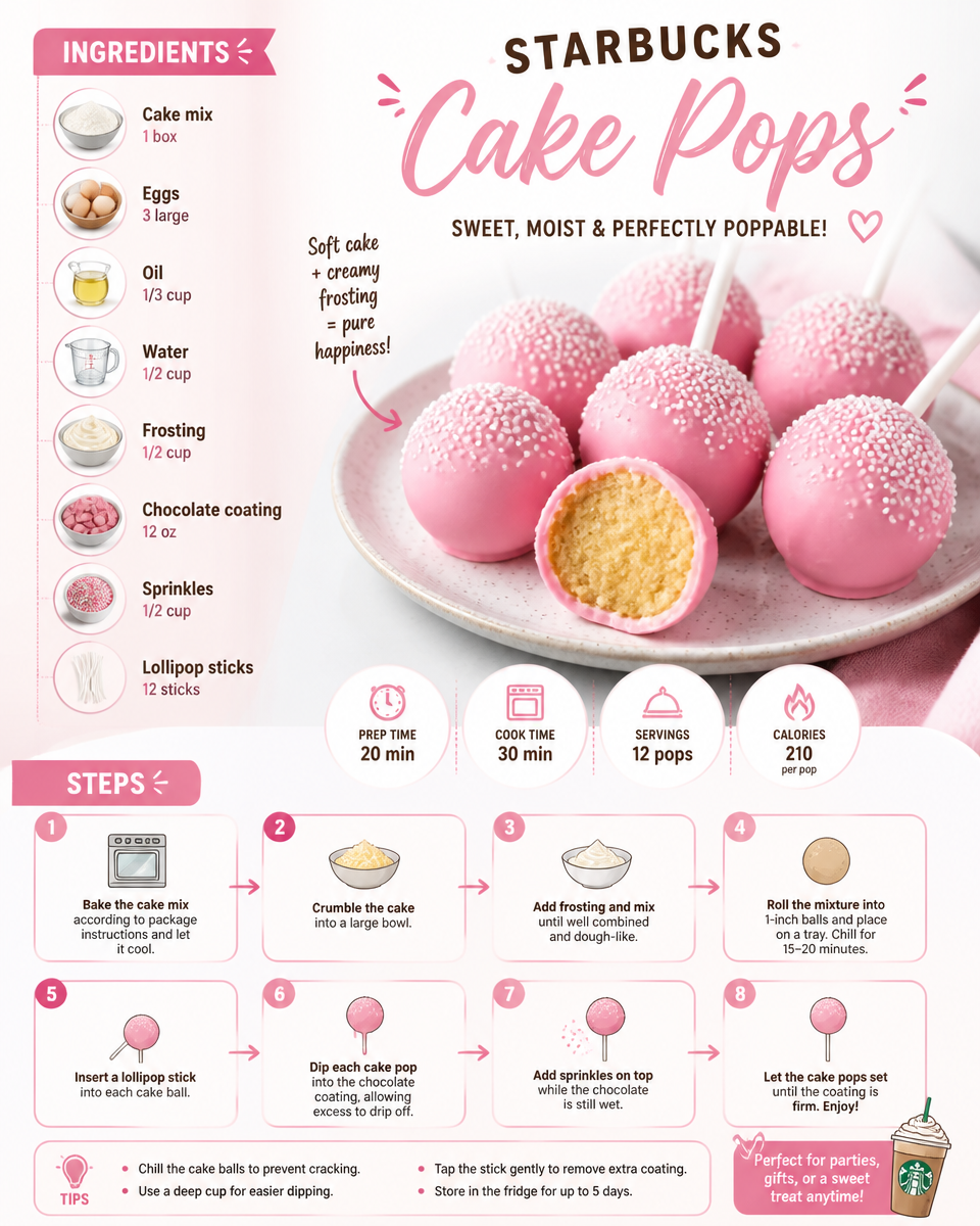 Starbucks Cake Pops