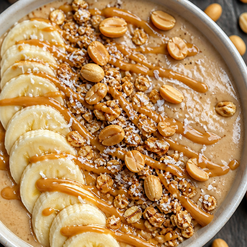 Peanut Butter Smoothie Bowl