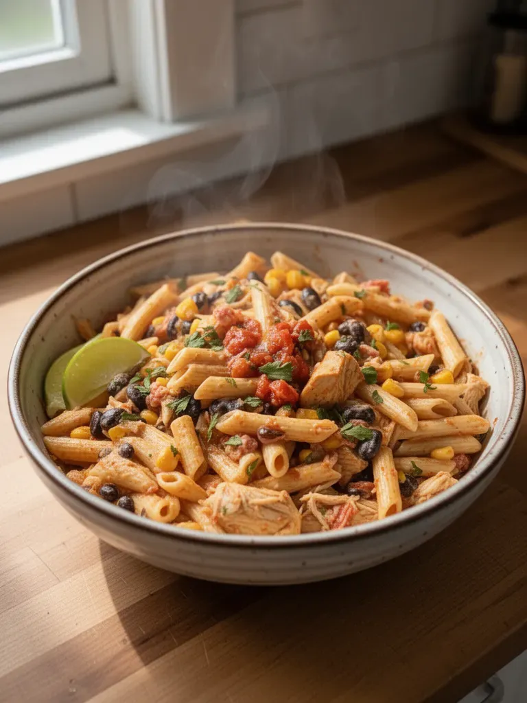 One Pot Southwest Chicken Pasta