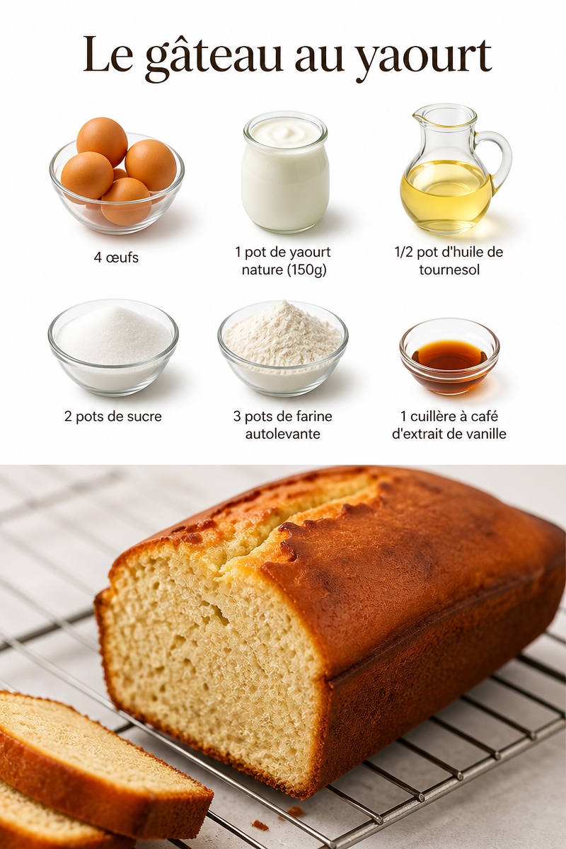 The yogurt cake