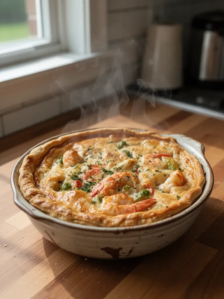 Cajun Seafood Pot Pie