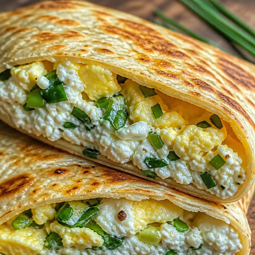 Cottage Cheese & Egg Flatbread