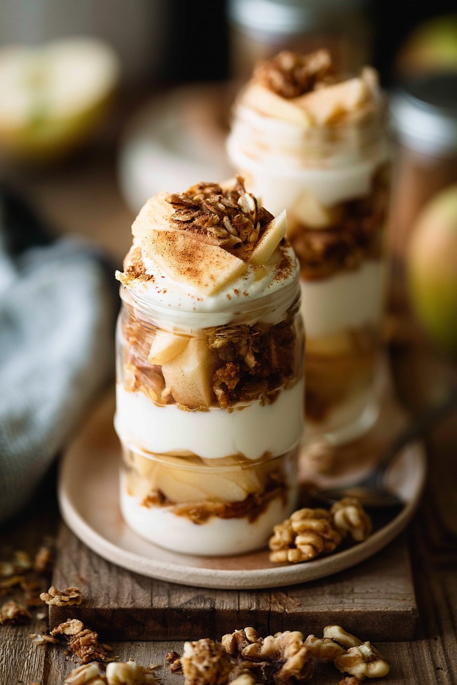 Cinnamon Apple Yogurt Parfait