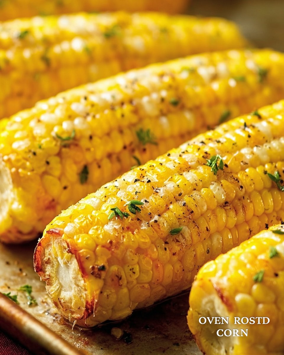 Oven Roasted Corn