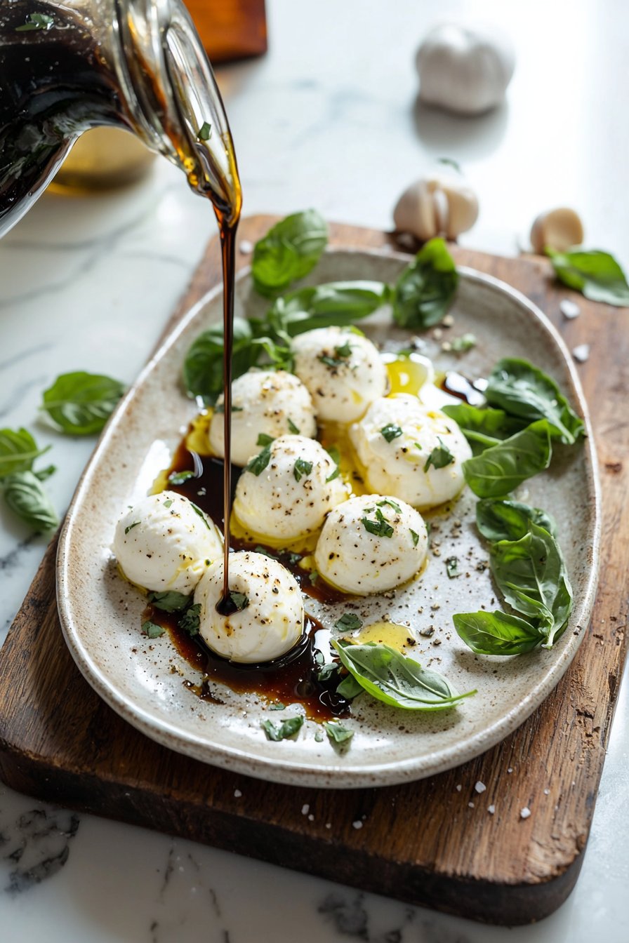 Marinated Mozzarella and Burrata