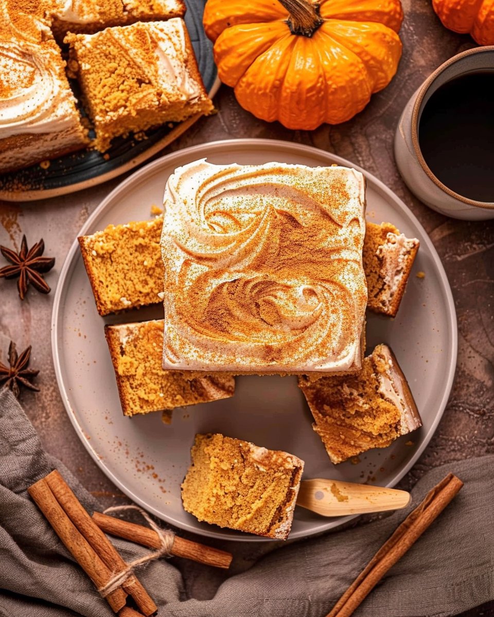Pumpkin Spice Latte Cake