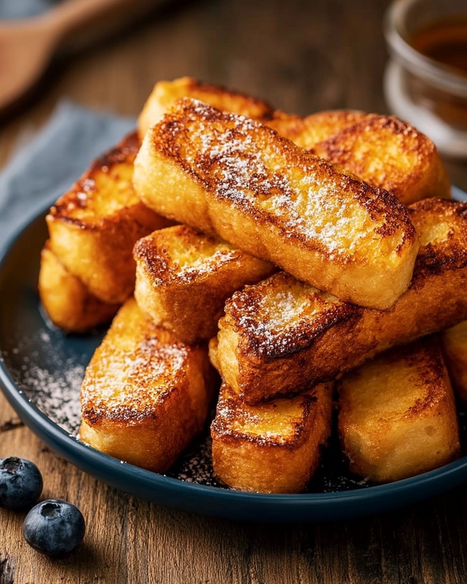 Crispy Air Fryer French Toast Sticks