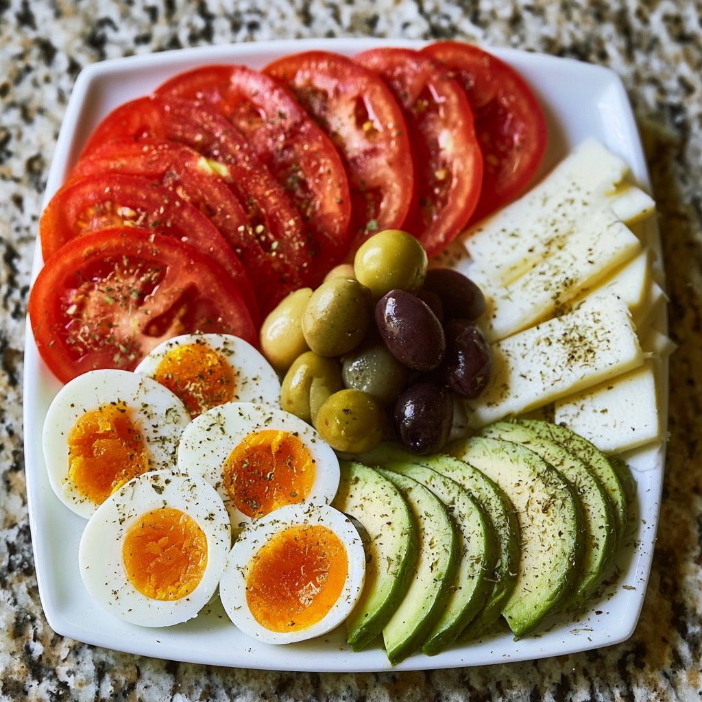 Mediterranean Power Breakfast Plate