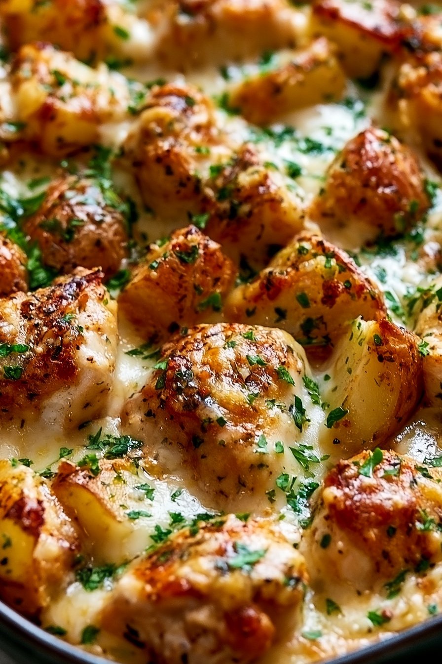 Garlic Parmesan Chicken and Potatoes