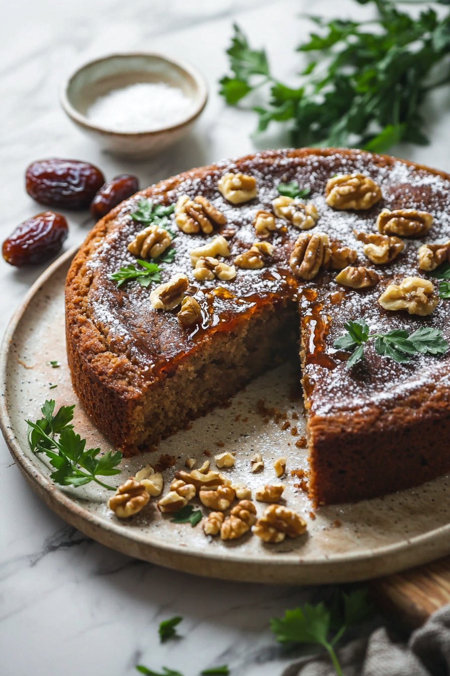 Date and Walnut Cake