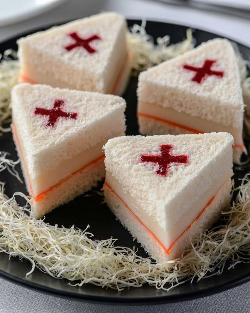 Terrifying Coffin Sandwiches Recipe from elpucheretedemari