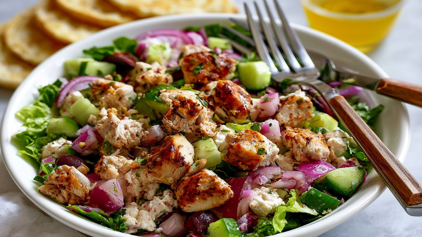 How To Make The Best Rotisserie Chicken Salad - Healthy Easy Recipe