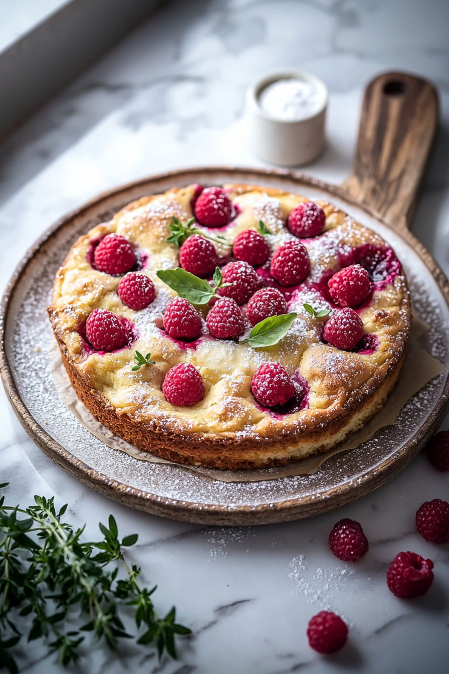 Raspberry Coffee Cake