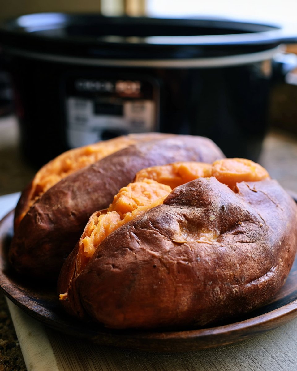 Slow Cooker Sweet Potatoes