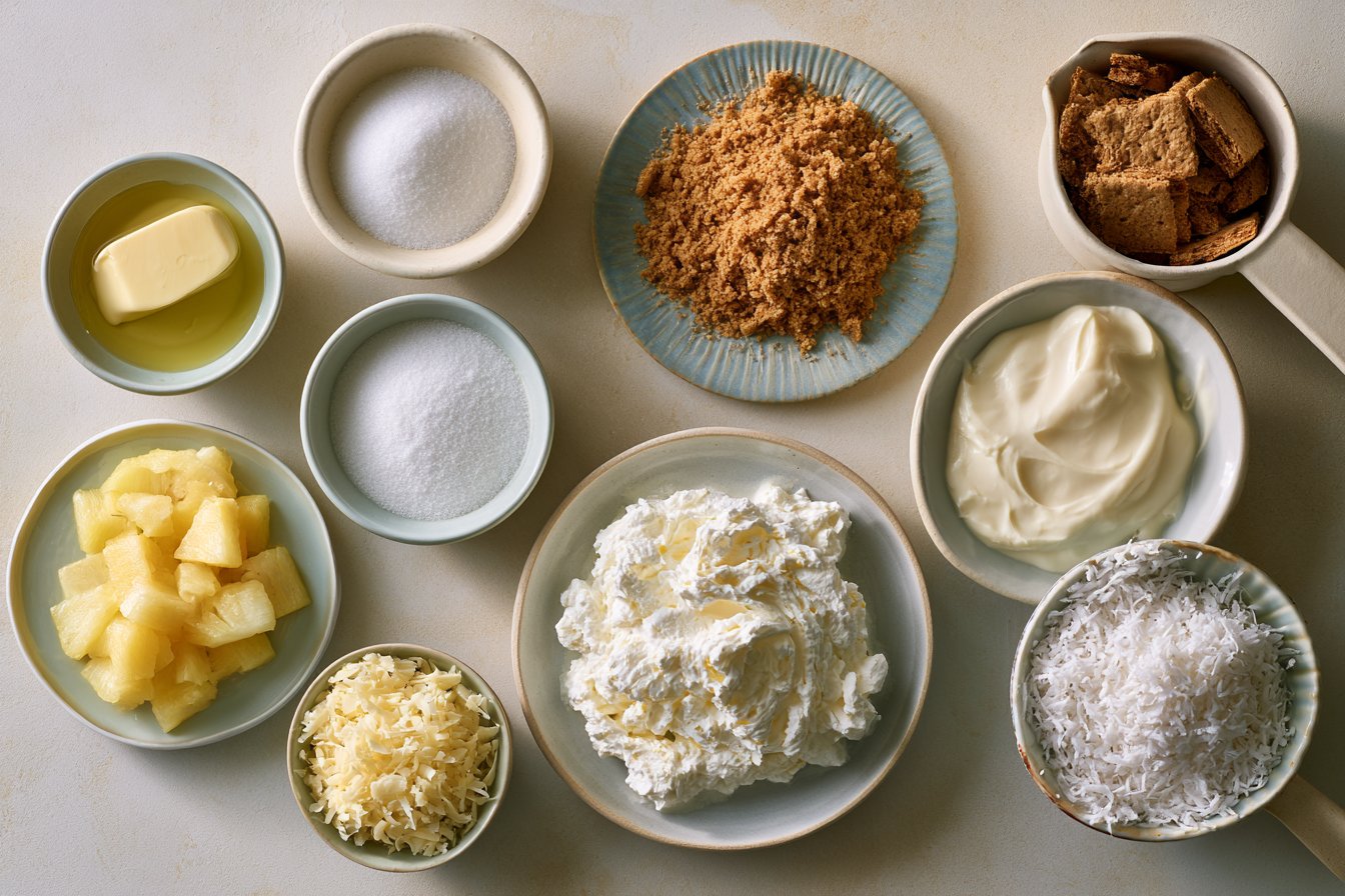 No Bake Pineapple Dream Dessert