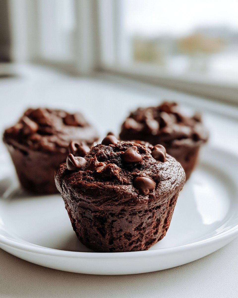 Saftige Air Fryer Schokoladen-Muffins in nur 15 Minuten