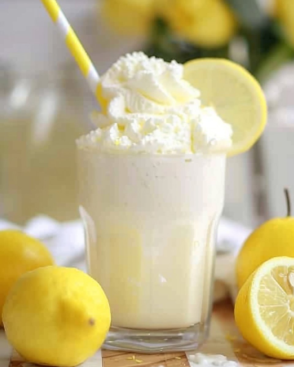 Frozen Whipped Lemonade Recipe for Summer | Blended lemonade, Easy frozen lemonade drink, Lemonade recipes