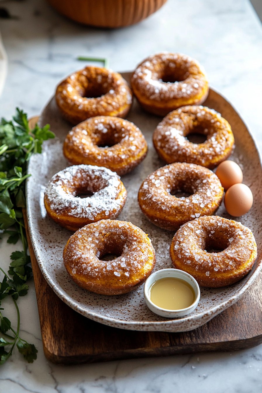 Gebackene Kürbisdonuts