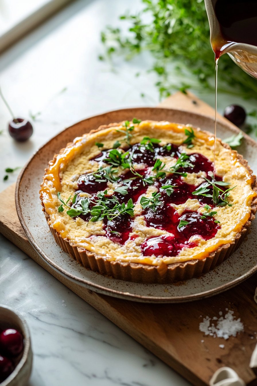 Easy Four-Ingredient Cherry Cake