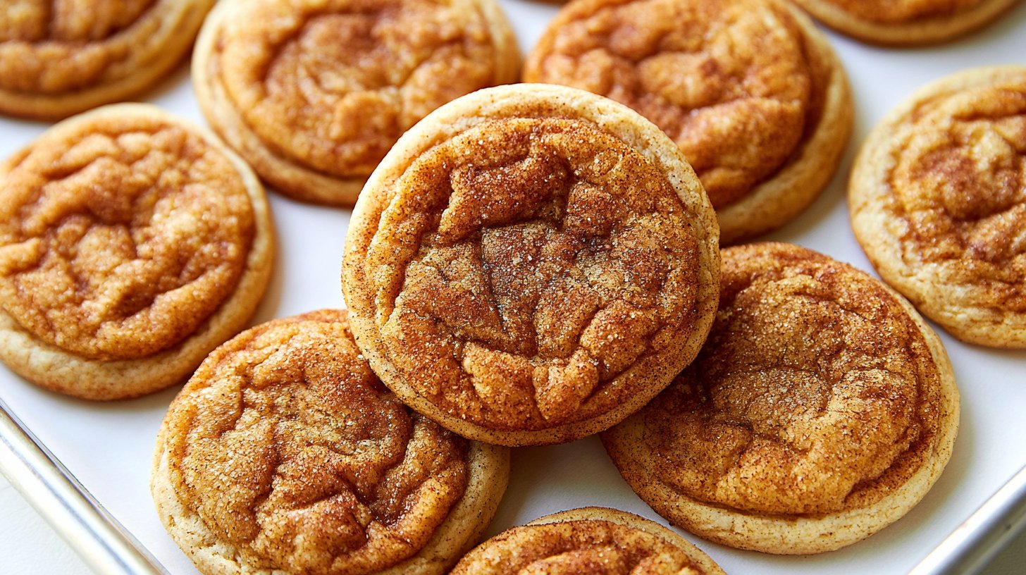 Pumpkin Snickerdoodle Cookies