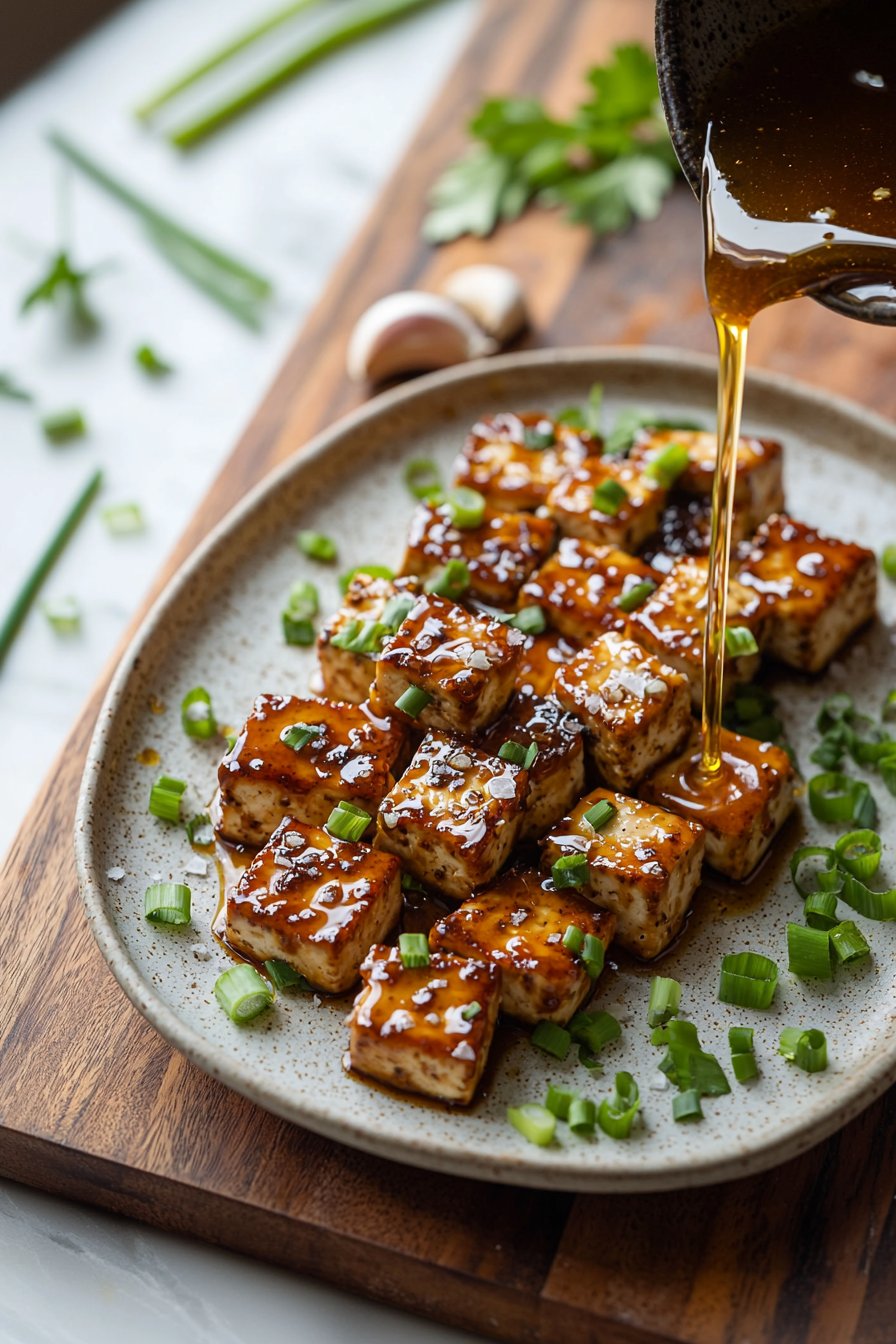 Honey Garlic Tofu