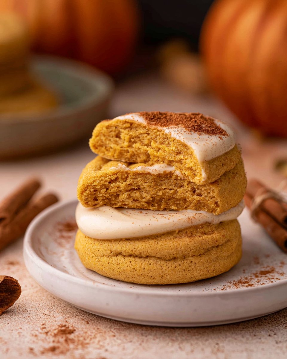 Soft Pumpkin Cookies