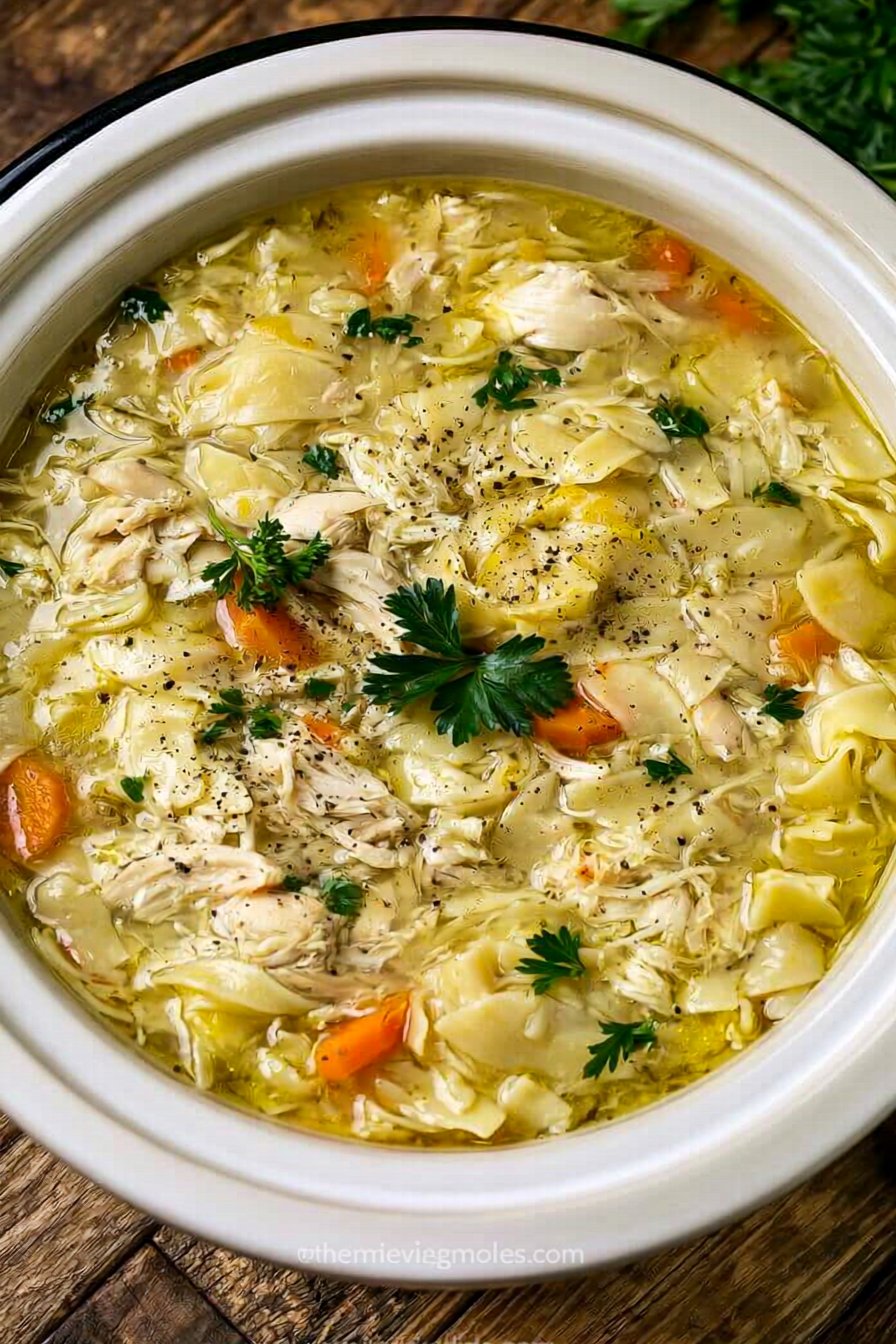 Creamy Chicken Noodle Soup