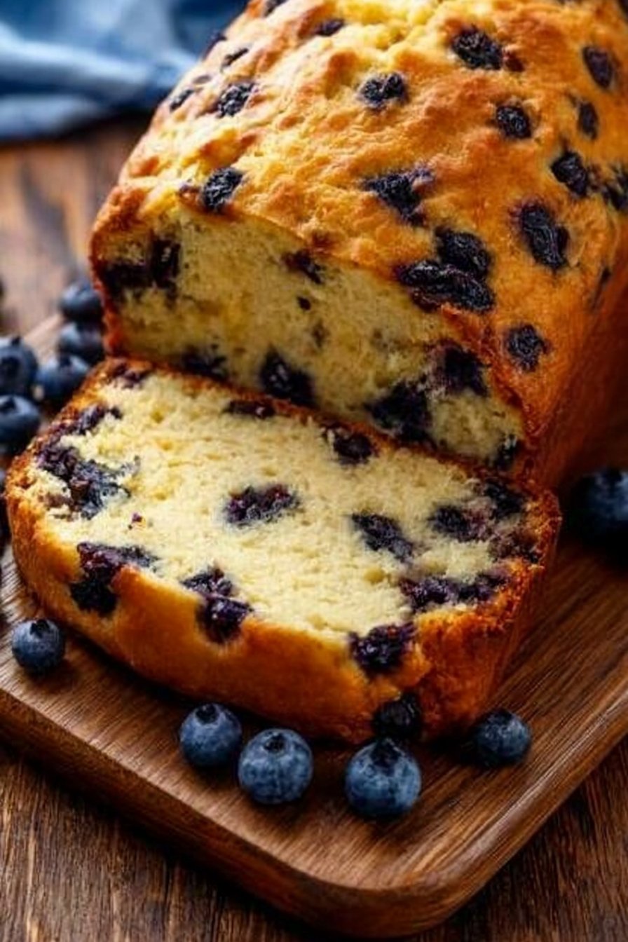 BEST Blueberry Bread