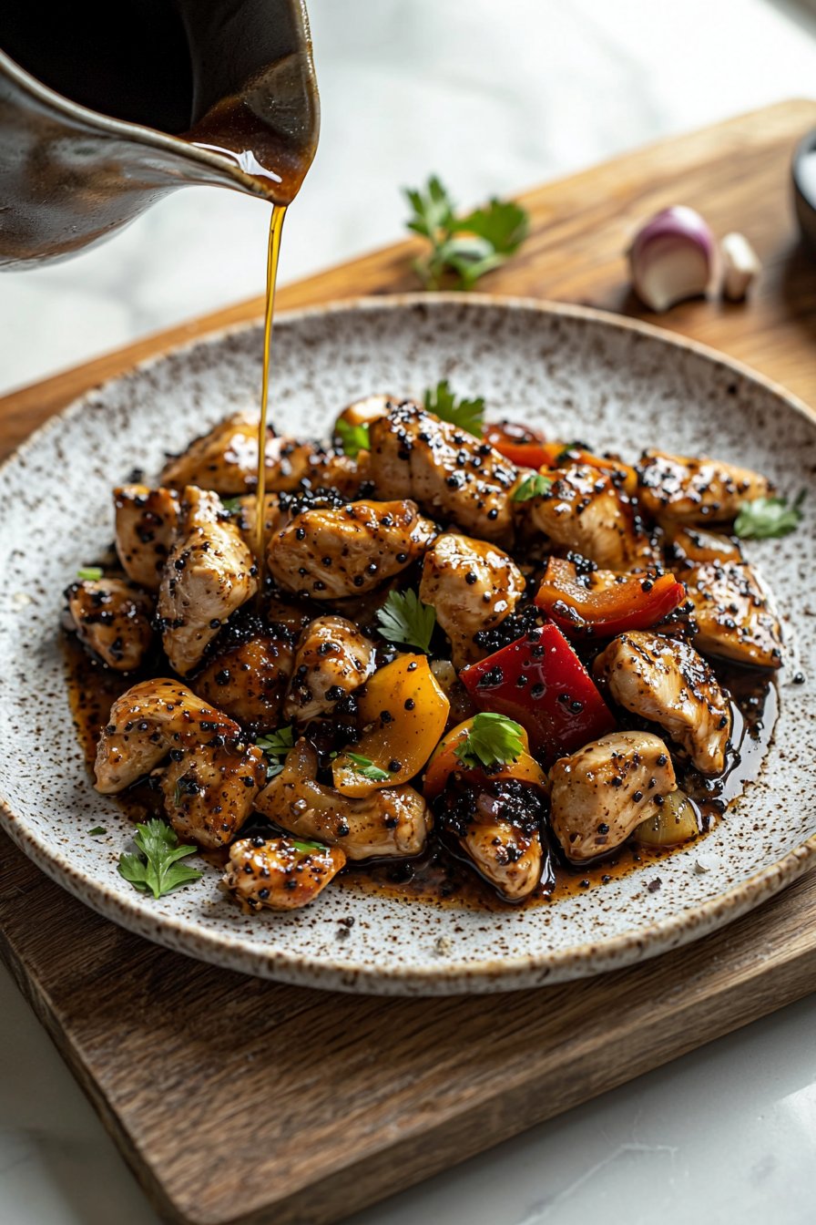 Black Pepper Chicken