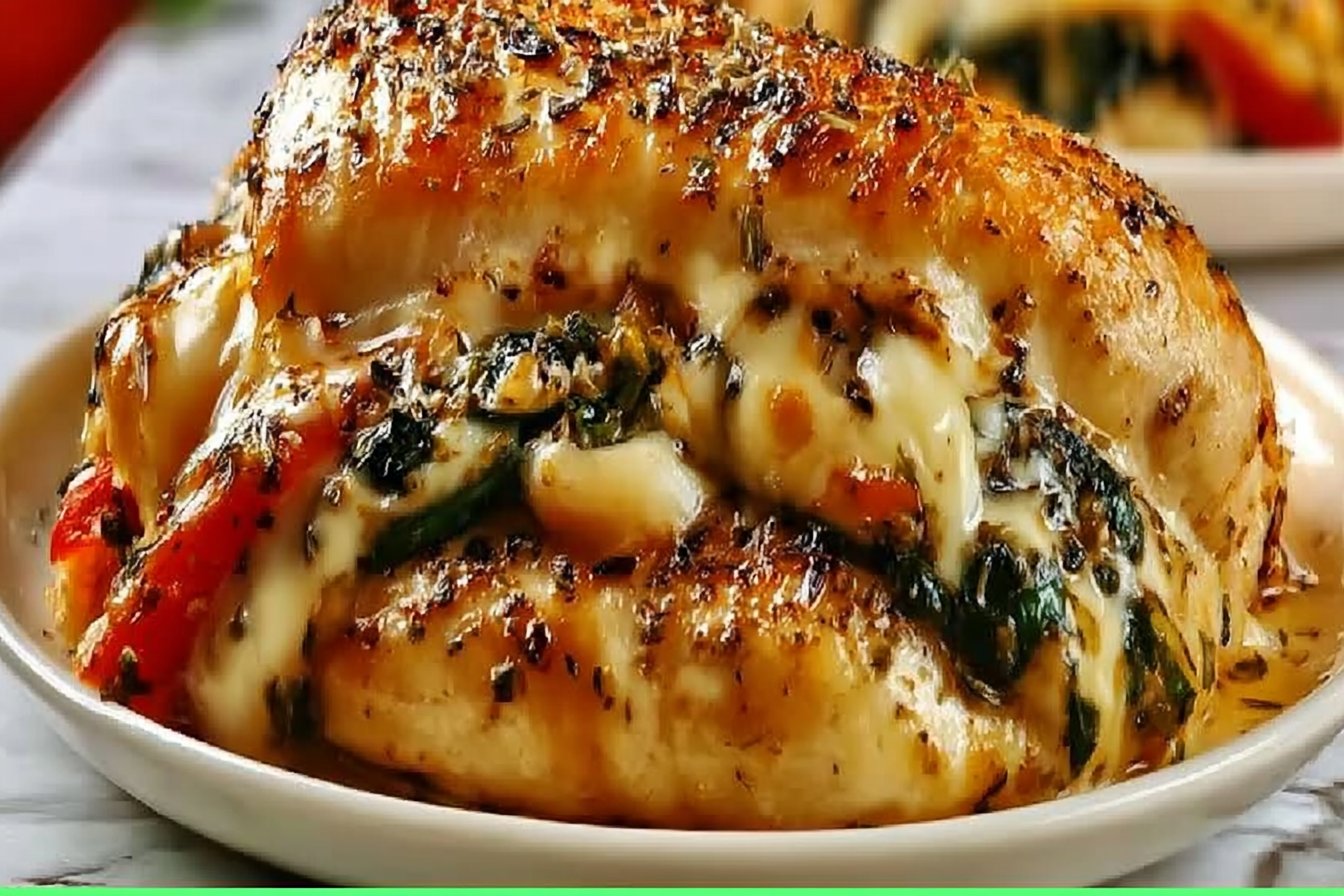 Savory Stuffed Chicken