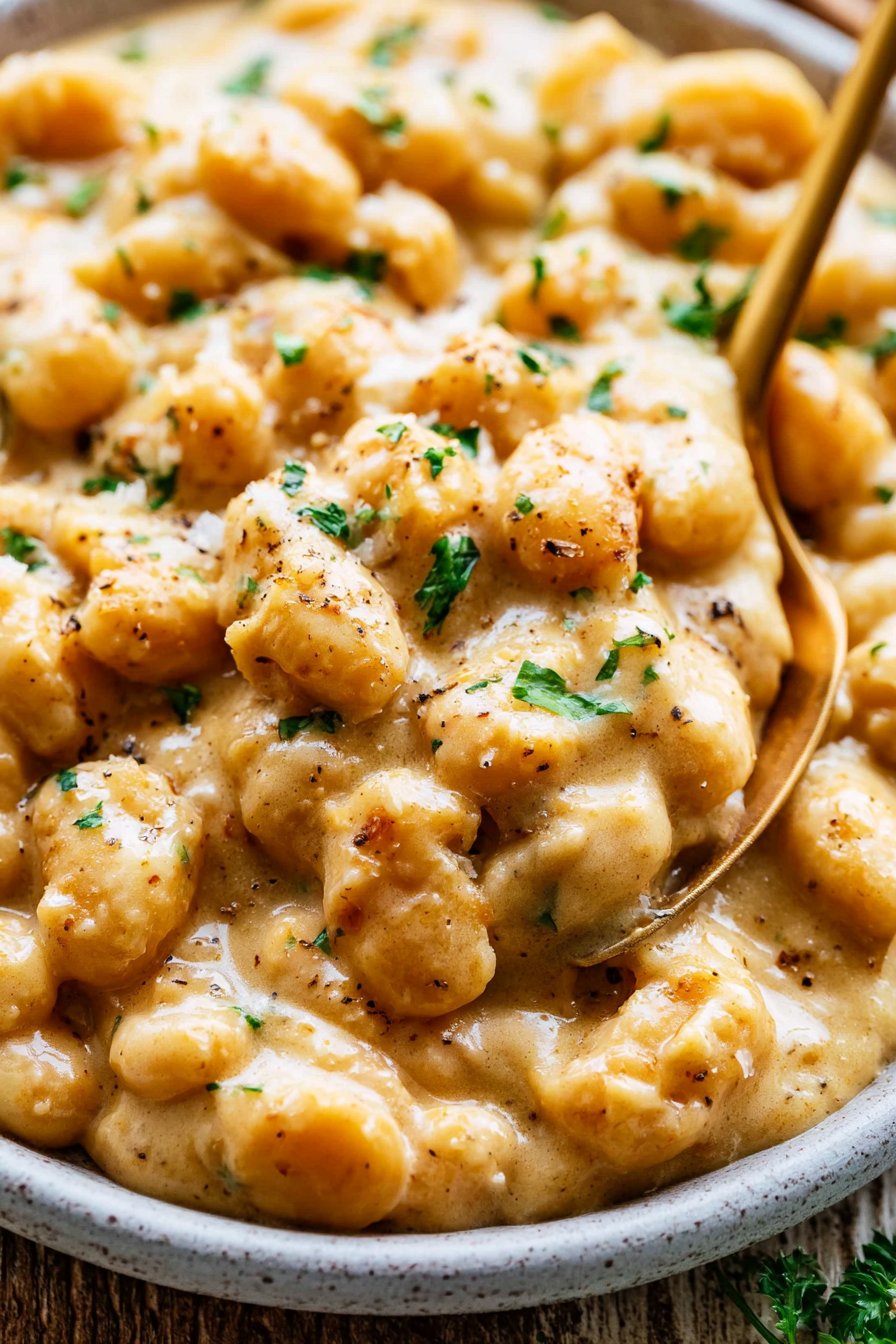 20-Minute Creamy Garlic Parmesan Butter Beans