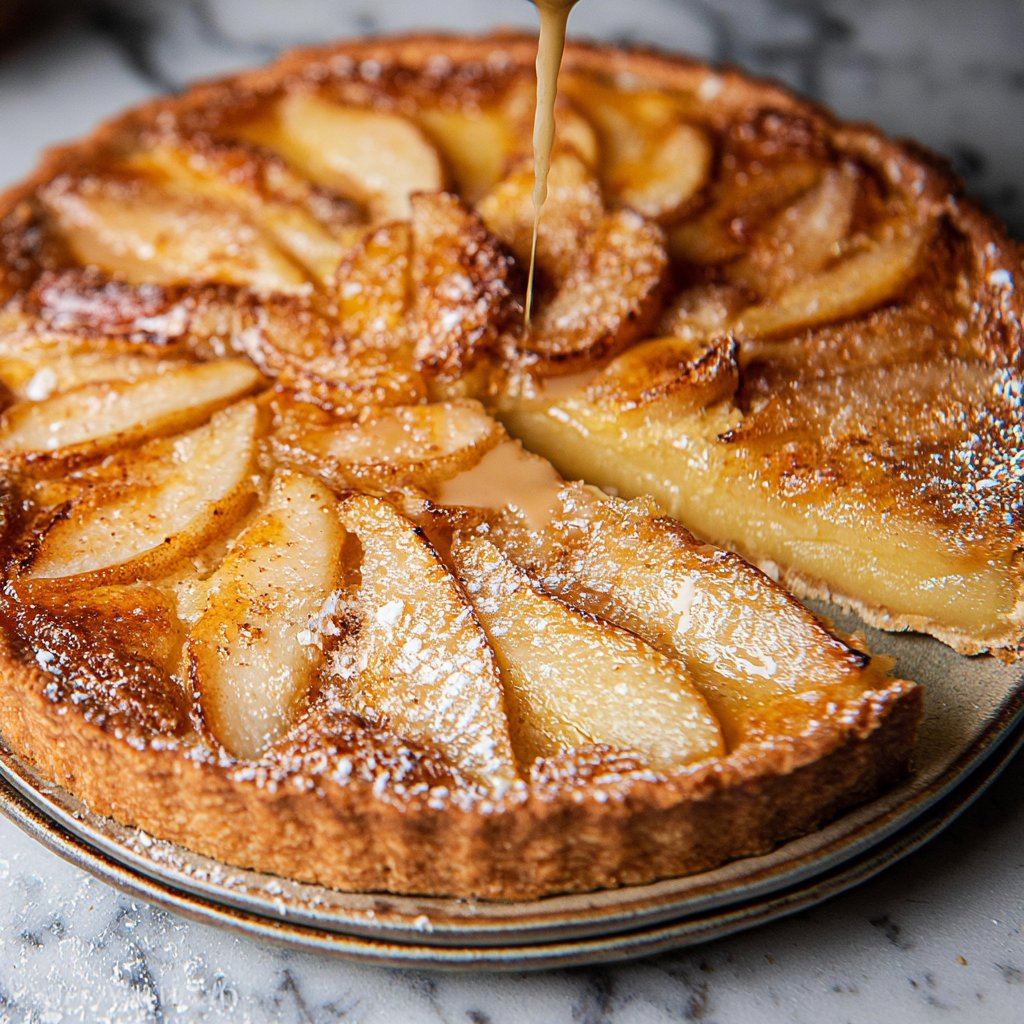 Pear Frangipane Tart