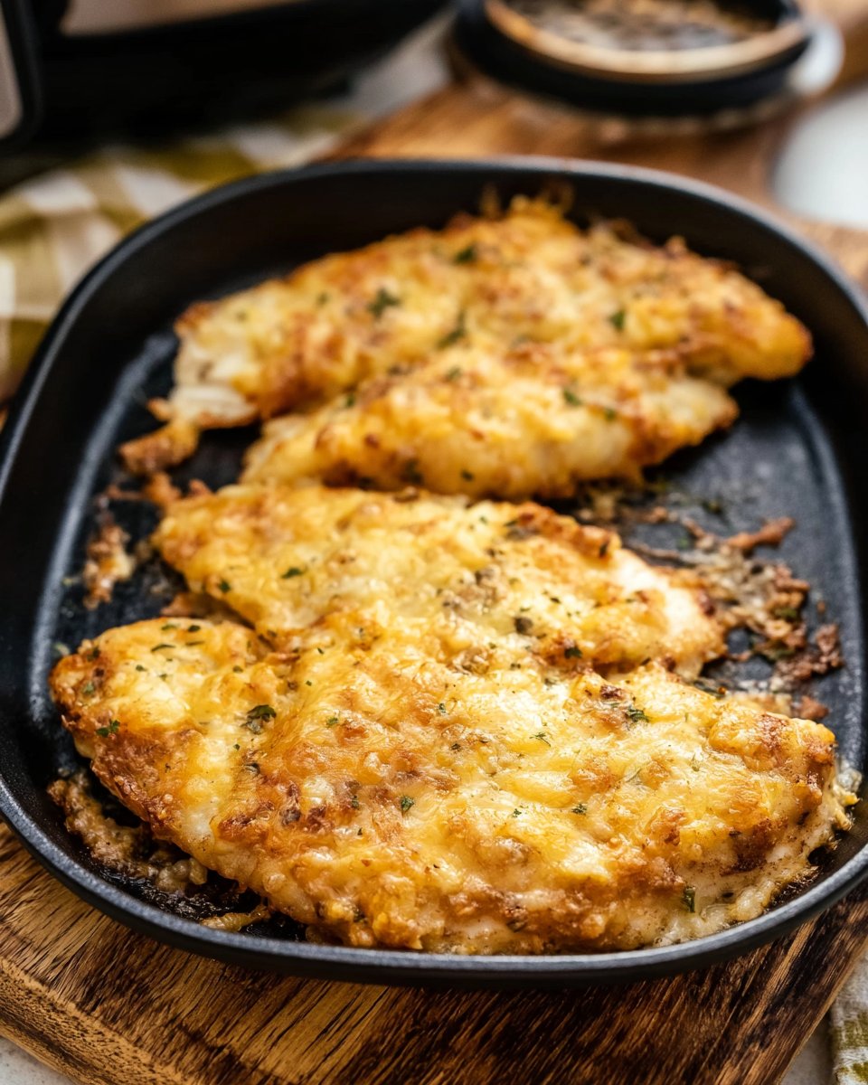 High Protein Parmesan Tilapia in Air Fryer