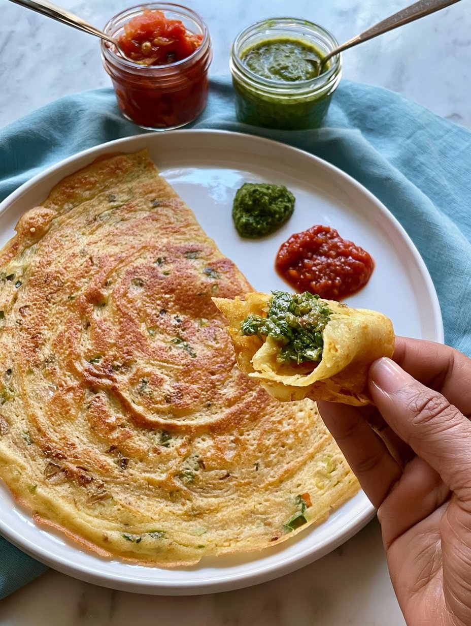 Chilla de Masoor Dal