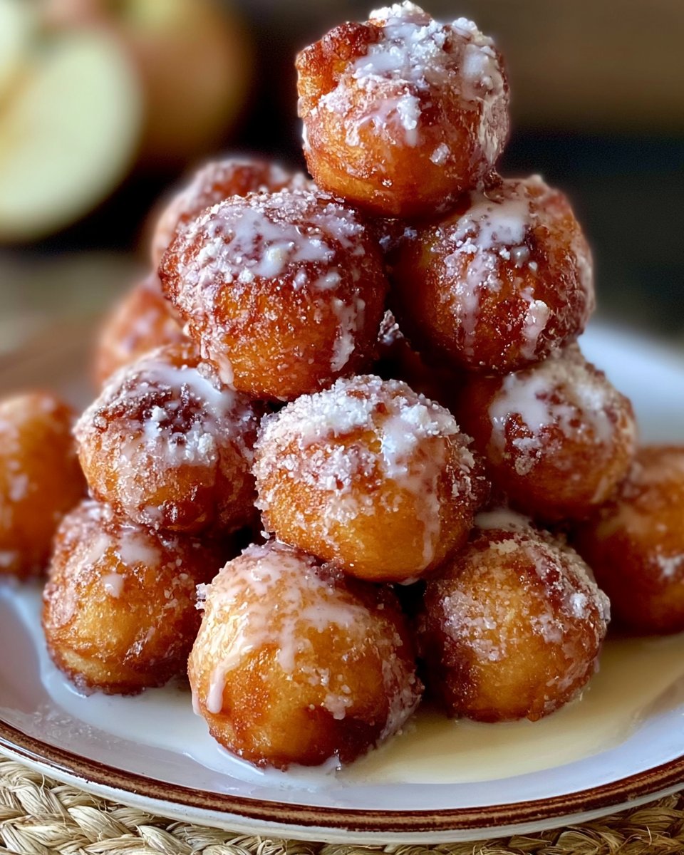 Apple Fritter Bites