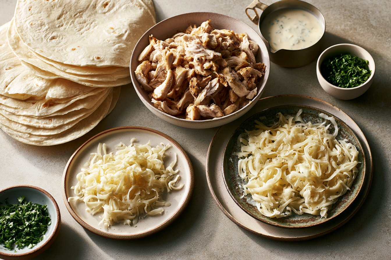Chicken Ranch Wraps