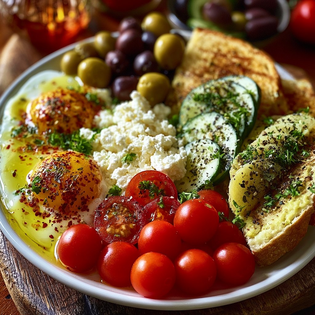 Mediterranean Power Breakfast Plate