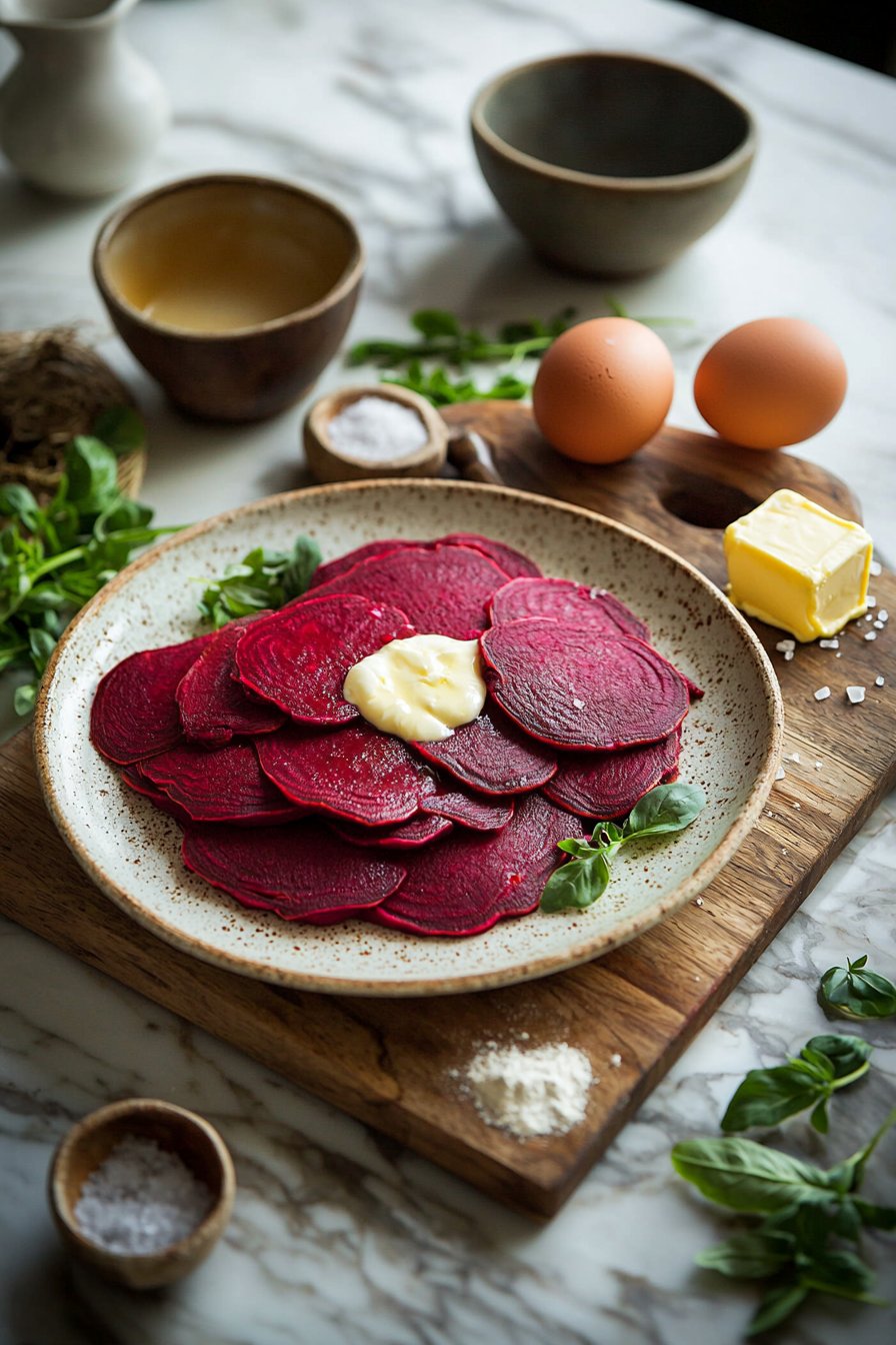 Beet Pancakes