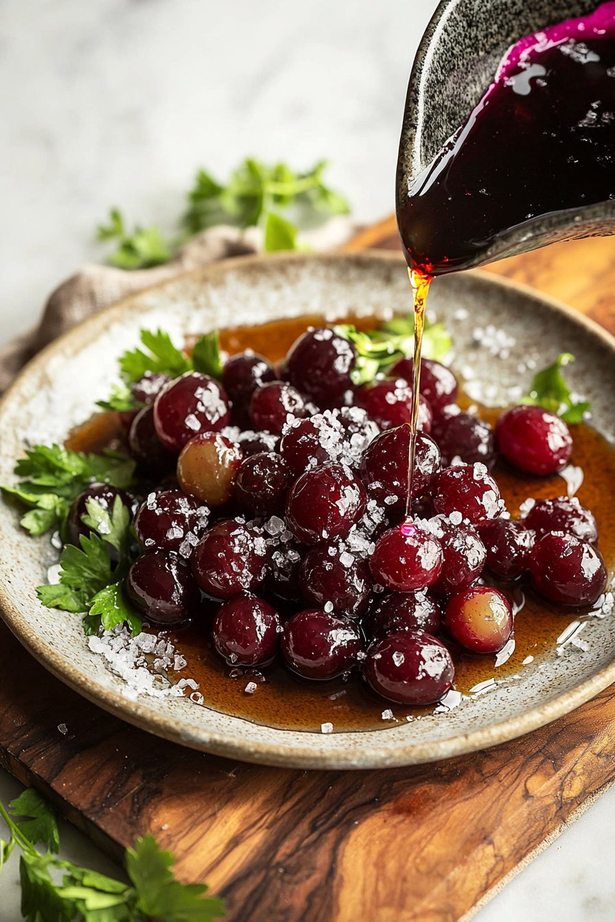 Candied Grapes