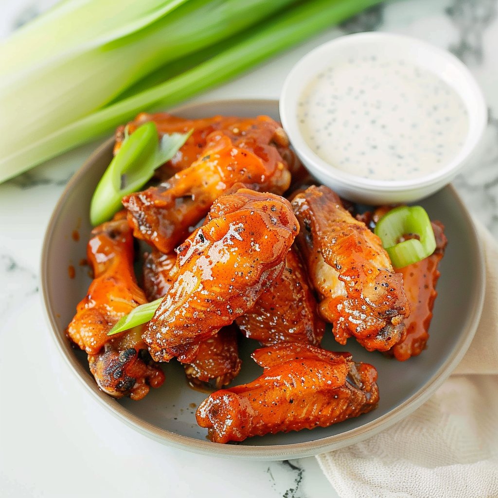 Air Fryer Buffalo Wings