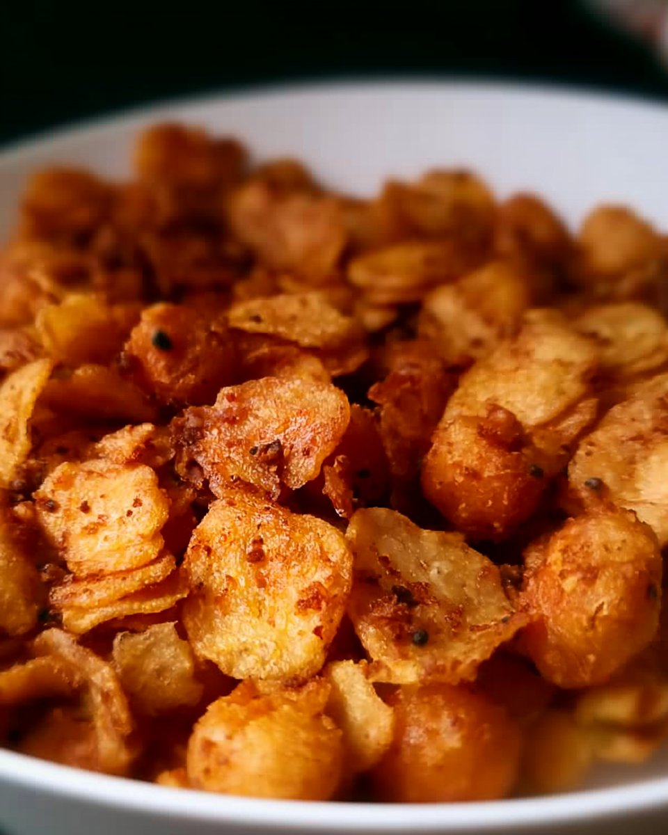Crunchy Roasted BBQ Snack
