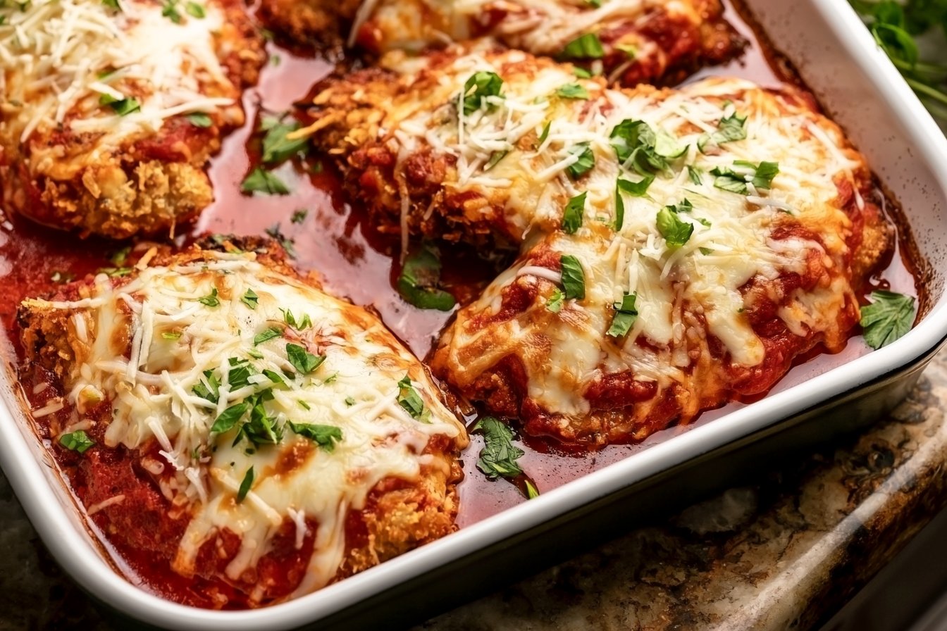 Baked Chicken Parmesan