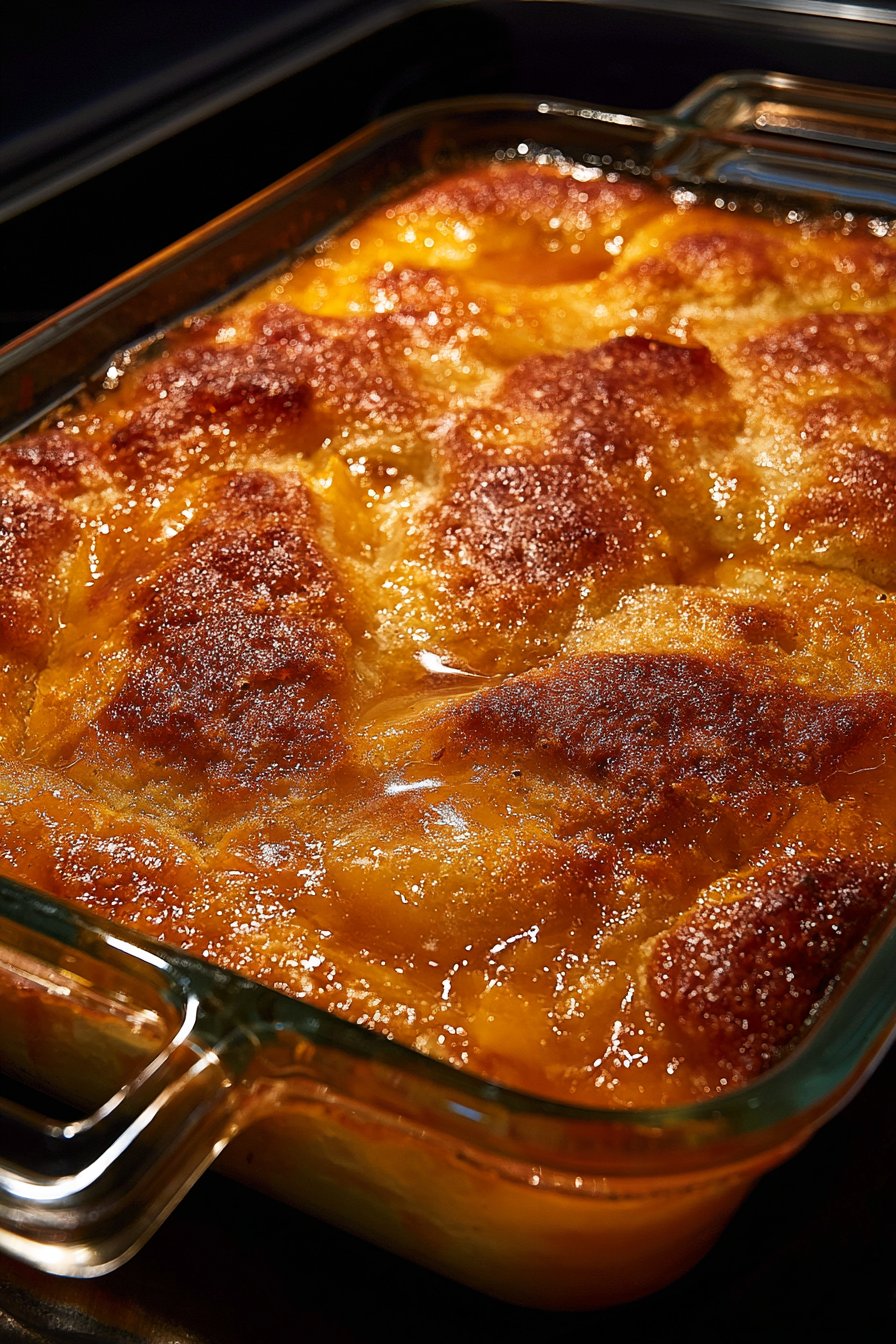 Easy Peach Cobbler Recipe