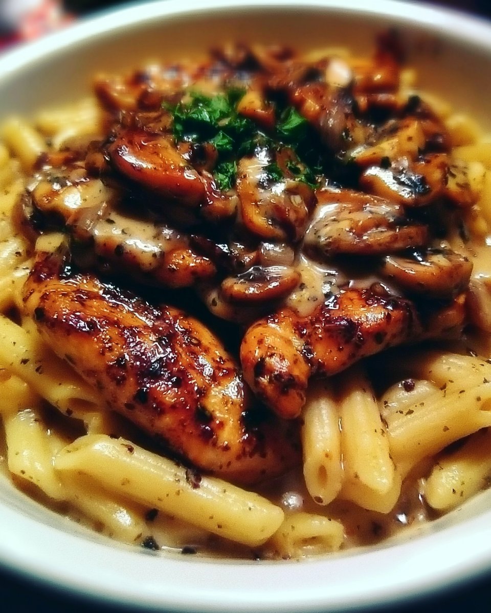 Chicken Marsala Pasta Recipe